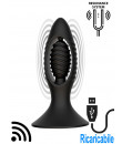 Lancer - Cuneo Anale con Effetto Amplificazione di Vibrazione 12 x 3,5 cm. in Silicone con Telecomando Wireless Ricaricabile