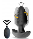 Cuneo Anale Vibrante e Rotante a 360° Con Telecomando