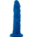 Draken - Dildo di Drago con Aggancio Universale 19,9 x 4,5 cm. Blu