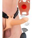 Fallo Cavo Vibrante per Uomo in Silicone 16 x 4 cm.