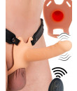 Fallo Cavo Vibrante per Uomo in Silicone 18 x 4 cm
