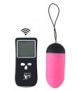 Ovetto Vibrante Wireless in ABS Privo di Ftalati 8 x 3,2 cm. Rosa