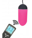 Ovetto Vibrante Telecomandato Wireless 8 x 3,2 cm. Rosa