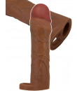Guaina Fallica con Aggancio per Testicoli (+ 5 cm Lunghezza) e (+ 35% Circ.)