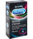 Durex Mutual Climax Profilattici Ritardanti con Benzocaina 10 Pz