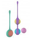 4 Sfere Vaginali in Silicone per Esercizi Pavimento Pelvico