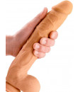 Fallo Ultra Realistico Ben con Testicoli 25,9 x 4,3 cm. color Carne