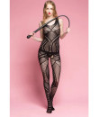Bodystocking Sensuale "ELIANA" Taglia Unica Elasticizzata (36-48) Nero