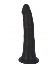 Dildo Nero Thinz con Ventosa 19 x 5 cm