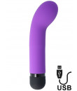 Vibratore Punto G 12,7 x 2,9 cm Viola Ricaricabile con USB