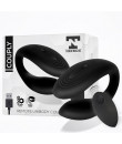 Vibratore per coppia in silicone nero ricaricabile USB con telecomando wireless