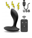 Stimolatore Anale Vibrante ed Elettro Shock Telecomandato Ricaricabile USB 11 x 3 cm