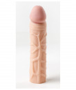 Guaina Pene Realistica 16,5 x 4 cm aggiunge +3,5 cm. S1 