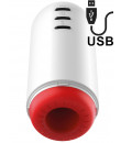 Masturbatore Maschile Vibrante con Compressione in Silicone Rocket Ricaricabile USB