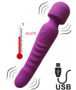 Massaggiatore Doppio Vibrante e Riscaldante 23 x 4,2