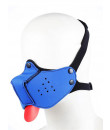 Museruola per Cane Puppy in Neoprene per Dogplay Blu