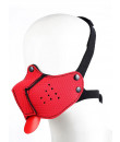 Museruola per Cane Puppy in Neoprene per Dogplay Rosso