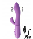 Vibratore Rabbit N.73 con Stimolazione Punto G 13 x 3 cm Ricaricabile USB