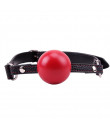 Gag Ball Bavaglio con sfera diametro 4,5 cm Rosso