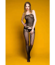 Bodystocking Sensuale "ELEANOR" Taglia Unica Elasticizzata (36-48) Nero
