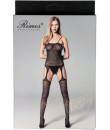 Bodystocking Sensuale "ARIA" Taglia Unica Elasticizzata (36-48) Nero