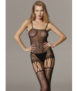 Bodystocking Sensuale con Apertura "SABRINA" Taglia Unica Elasticizzata (36-48)