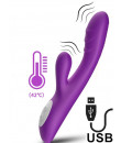 Vibratore Riscaldante (42 gradi) Impermeabile Silenzioso Ricaricabile USB Spark