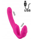 Fallo Indossabile Pinky per Donna Doppia Vibrazione USB Ricaricabile