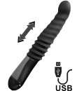 Vibratore con Penetrazione a Spinta 25,4 x 3,8 cm. Ricaricabile USB