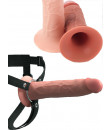 Fallo Cavo per Uomo in Silicone morbido 18 x 4,5 cm.