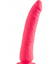 Dildo realistico Silicone E11 19 x 3 cm con Ventosa Fucsia