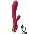 Vibratore Rabbit Cici in Silicone 25 cm Rosa