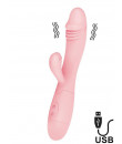 Vibratore Rabbit Snappy Ricaricabile con USB 19 x 3 cm