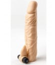 Guaina Pene Realistica S4 20 cm con Vibrazione