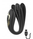 Vibratore Per Coppia Rotante Nero Con Telecomando