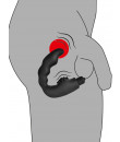Vibratore Stimolatore Prostata Perineo in Silicone