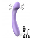 Vibratore Flessibile per Punto G in Silicone Ricaricabile con 19 x 4 cm