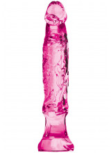 Dildo Anal Starter Semi-Trasparente Rosa 16 x 3 cm 