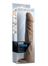 Guaina Fallica Allunga Pene (+5 cm.) in Cyberskin con Aggancio per Testicoli