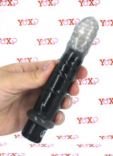 Vibratore Anale Silvia Saint Morbido Con Perle 16,5 x 2,5 cm.