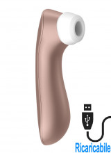 Satisfyer Pro 2+ Massaggiatore per Clitoride Vibrante Ricaricabile USB