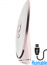 Satisfyer Prêt-à-porter Stimolatore Clitoride Vibrante con Risucchio Rosa Ricaricabile USB