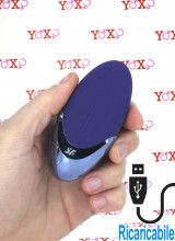 Satisfyer Purple Pleasure Stimolatore per Clitoride in Silicone Viola Ricaricabile USB