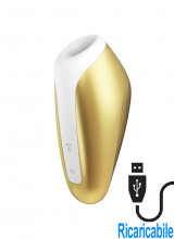 Satisfyer Dual Breeze Succhia Clitoride per Orgasmo Ricaricabile USB