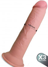 Dildo a tripla densità LUX 22,5 x 4,8 cm Fritz