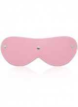 Maschera Rosa "Blindfold" con Borchie Metalliche