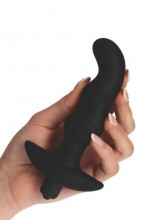 Stimolatore Vibrante Prostata e Perineo in puro Silicone 13 X 3,5 cm.