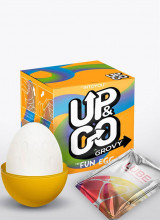 Ovetto masturbatore maschile in silicone - Up&Go Grovy Egg