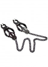 Japanese Nipple Clamps - Pinze Morsetti per Capezzoli in Metallo Nero