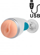 Onalis - Masturbatore Automatico Vibrante con Effetti Sonori Ricaricabile USB